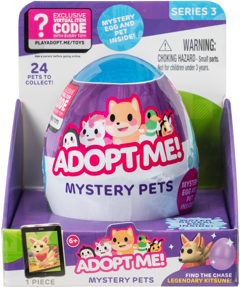 Ігрова фігурка-сюрприз Adopt Me! в яйцо ADOPT ME! S3 – СКАЗОЧНЫЕ ЖИВОТНЫЕ в ассортименте (AME0012)